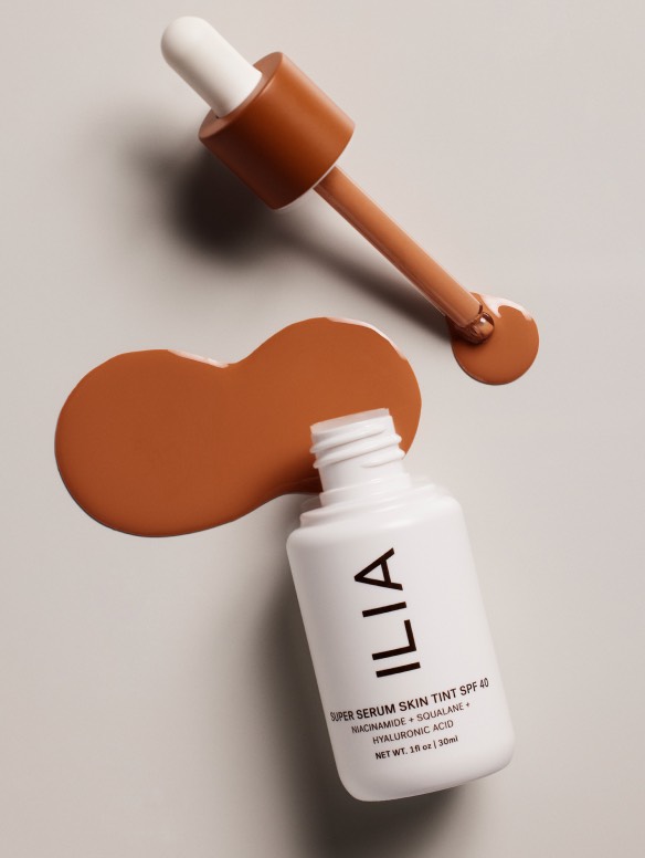 Ilia Super Serum Skin Tint Bottle Open
